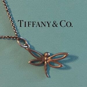 TIFFANY & CO Elsa Peretti RARE 💕Dragonfly Charm Pendant 925 Sterling Silver